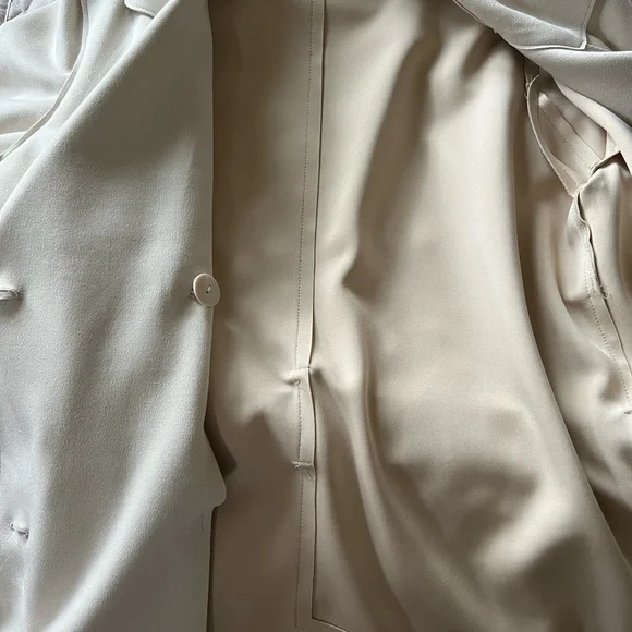 Zara Double-Breasted Trench Coat, Size S - Picture 8 of 8